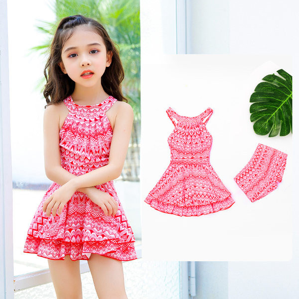 Παιδικό μαγιό σε μπλε και κόκκινο χρώμα