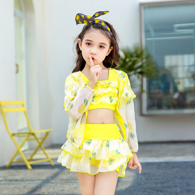 Kétrészes gyerek fürdőruha lányoknak