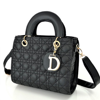 Малка дамска чанта Diorina Black Matt