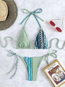 Új modell női fürdőruha kétrészes, megkötős