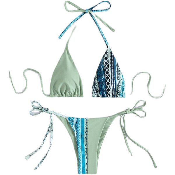 Új modell női fürdőruha kétrészes, megkötős