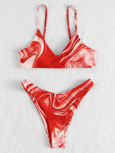 Γυναικείο μαγιό σε δύο μέρη μπικίνι και μπουστάκι