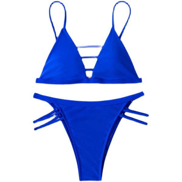 Kétrészes női fürdőruha kék színben
