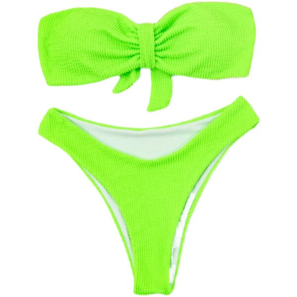 Modern női fürdőruha két részből - több színben