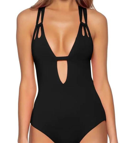 Naiste rihmadega ujumistrikoo - nelja värvi