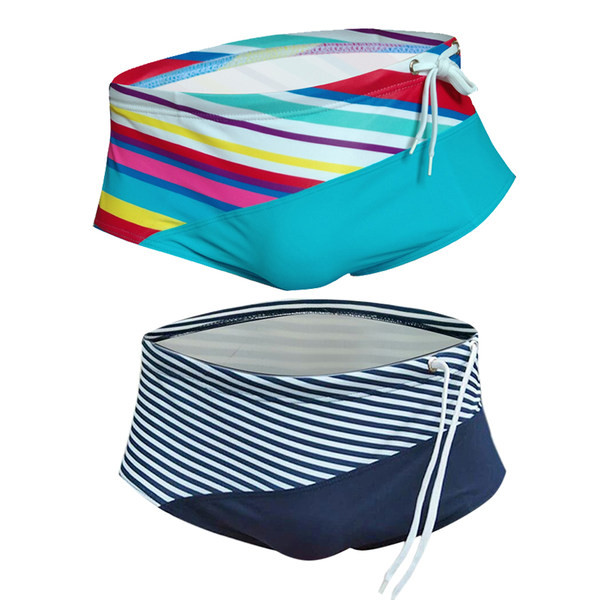 Uus mudel värvilised lipsudega meeste ujumisriided