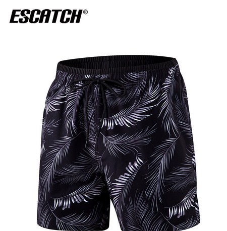 Uus mudel mustriliste lühikeste pükstega meeste ujumisriided