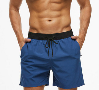 Meeste lühikesed püksid elastse vöökohaga – sobivad ujumiseks