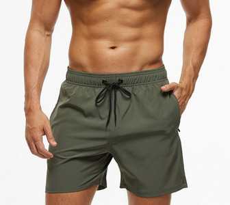 Meeste lühikesed püksid elastse vöökohaga – sobivad ujumiseks
