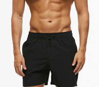 Meeste lühikesed püksid elastse vöökohaga – sobivad ujumiseks