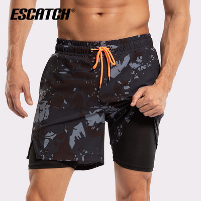 Meeste lühikesed püksid elastse vöökohaga – sobivad ujumiseks