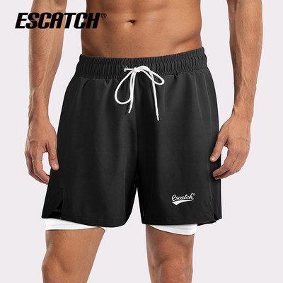 Meeste lühikesed püksid elastse vöökohaga – sobivad ujumiseks