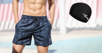 Ujumispüksid Meeste nii kobedad kuumaveeallikad 2022, uued piinlikkust takistavad ujumisvormid, vaba kiirusega kuivad rannapüksid, ujumisvarustuse komplekt