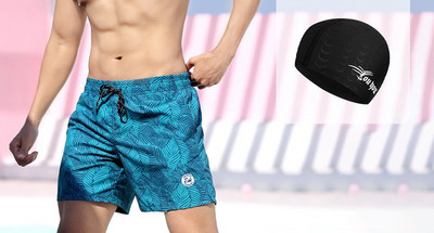 Ujumispüksid Meeste nii kobedad kuumaveeallikad 2022, uued piinlikkust takistavad ujumisvormid, vaba kiirusega kuivad rannapüksid, ujumisvarustuse komplekt