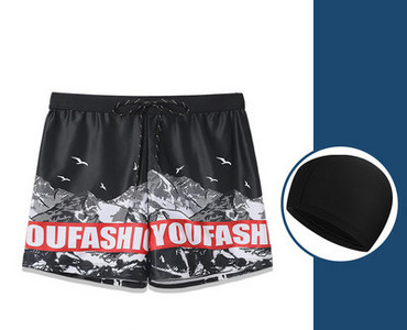 Uut mudelit trükiga meeste ujumistrikoo