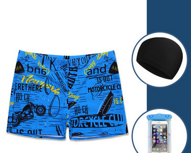 Uut mudelit trükiga meeste ujumistrikoo