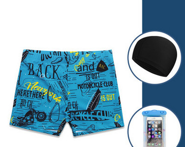 Uut mudelit trükiga meeste ujumistrikoo