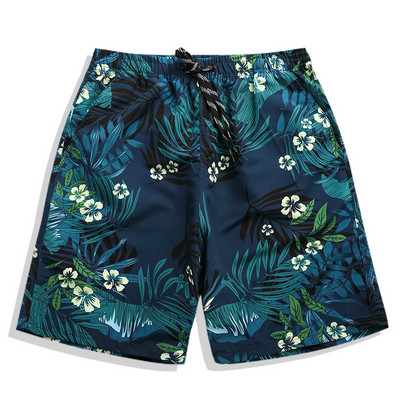 Férfi boxer virágmintával és nyakkendővel