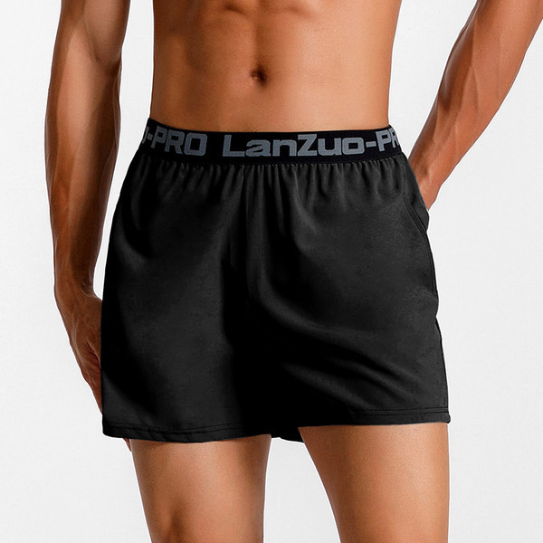 Férfi rövidnadrág gumival és felirattal - többféle színben