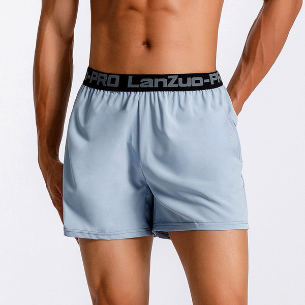 Férfi rövidnadrág gumival és felirattal - többféle színben