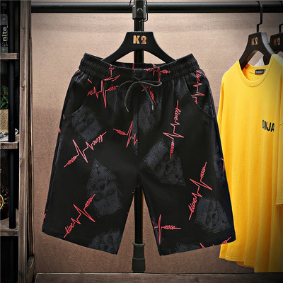 Rannapüksid meeste kiire kuivamine võib olla madal -suur suur lahtised ujumispüksid Vaba aja spordiala õhuke jää siidist rannad seitsme punktiga püksid