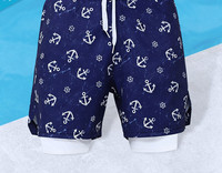 Aplikatsiooniga randa sobivad meeste lühikesed püksid