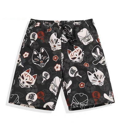 Férfi úszónadrág színes nyomattal