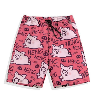 Férfi úszónadrág színes nyomattal