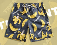 Gyorsan száradó anyagból készült férfi fürdőruha - típusú rövidnadrág