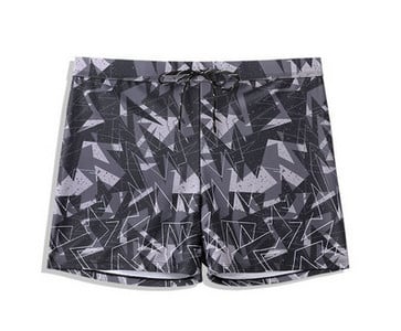 Ανδρικά μποξεράκια κολύμβησης με μοτίβο και κορδόνια