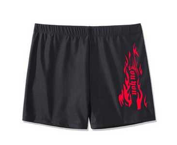 Ανδρικά μποξεράκια κολύμβησης με μοτίβο και κορδόνια