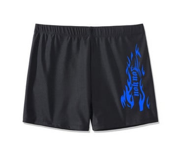 Ανδρικά μποξεράκια κολύμβησης με μοτίβο και κορδόνια