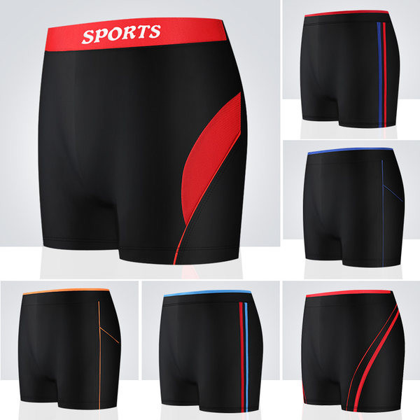 Nyári férfi fürdőruha hímzett felirattal