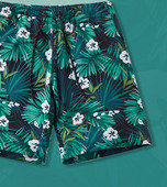 Lillemustriga meeste ujumisriided