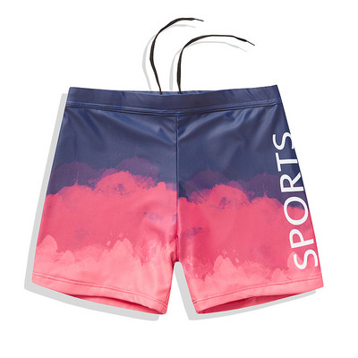 Alkalmi férfi rövidnadrág színes rátéttel és nyakkendővel