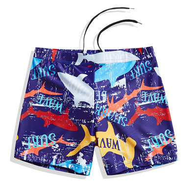 Alkalmi férfi rövidnadrág színes rátéttel és nyakkendővel