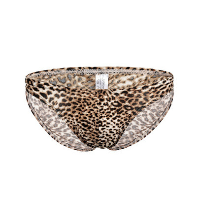 Vyriški maudymosi kostiumėliai su leopardo raštu, tinkami paplūdimiui