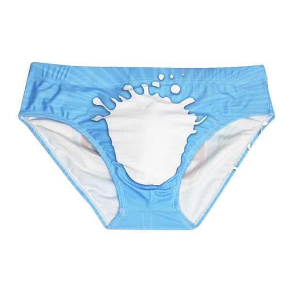 Meeste sinised püksid kirjadega