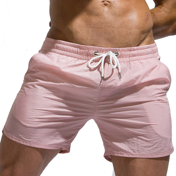 Meeste suvised lühikesed püksid kiirelt kuivavast kangast lipsudega