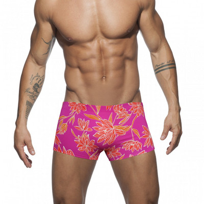 Νέο μοντέλο ανδρικό χρωματιστό μαγιό με κορδόνια και απλικέ