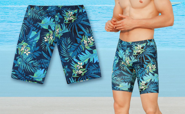 Uus mudel värvitrükiga meeste ujumisriided