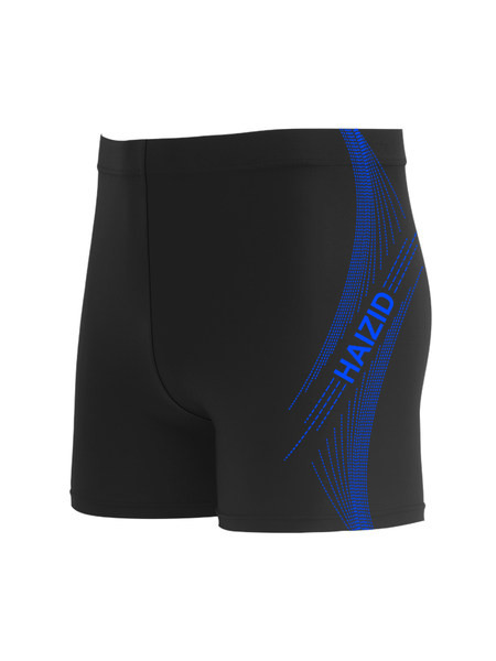 Meeste ujumistrikoo musta kirjaga