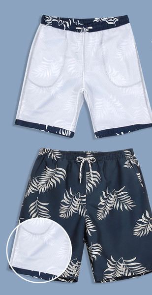 Meeste kiirelt kuivav trükiga ujumistrikoo