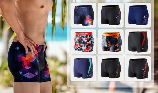 Kiiresti kuivavast kangast meeste ujumisriiete uus mudel