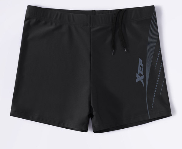 Meeste liibuv ujumistrikood kiiresti kuivavast kangast tekstiga