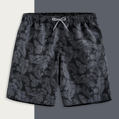 Meeste lühikesed püksid elastse vöökohaga - mitut värvi