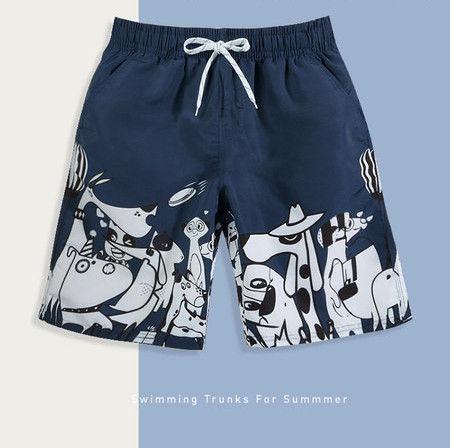 Meeste lühikesed püksid elastse vöökohaga - mitut värvi