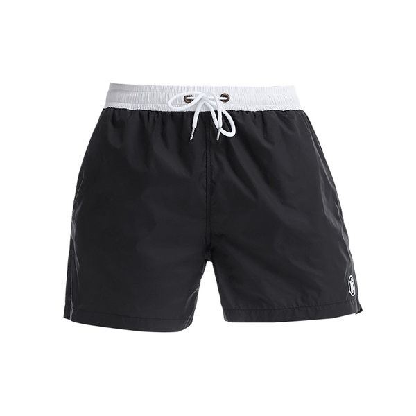 Laiad meeste lühikesed rannapüksid lipsude ja kirjaga