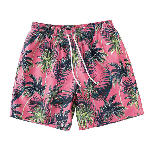 Meeste värvilised lipsude ja elastse vöökohaga lühikesed püksid