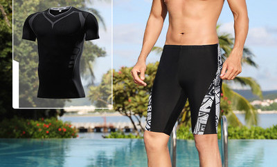 Kiiresti kuivavast kangast ujumistrikoo meestele